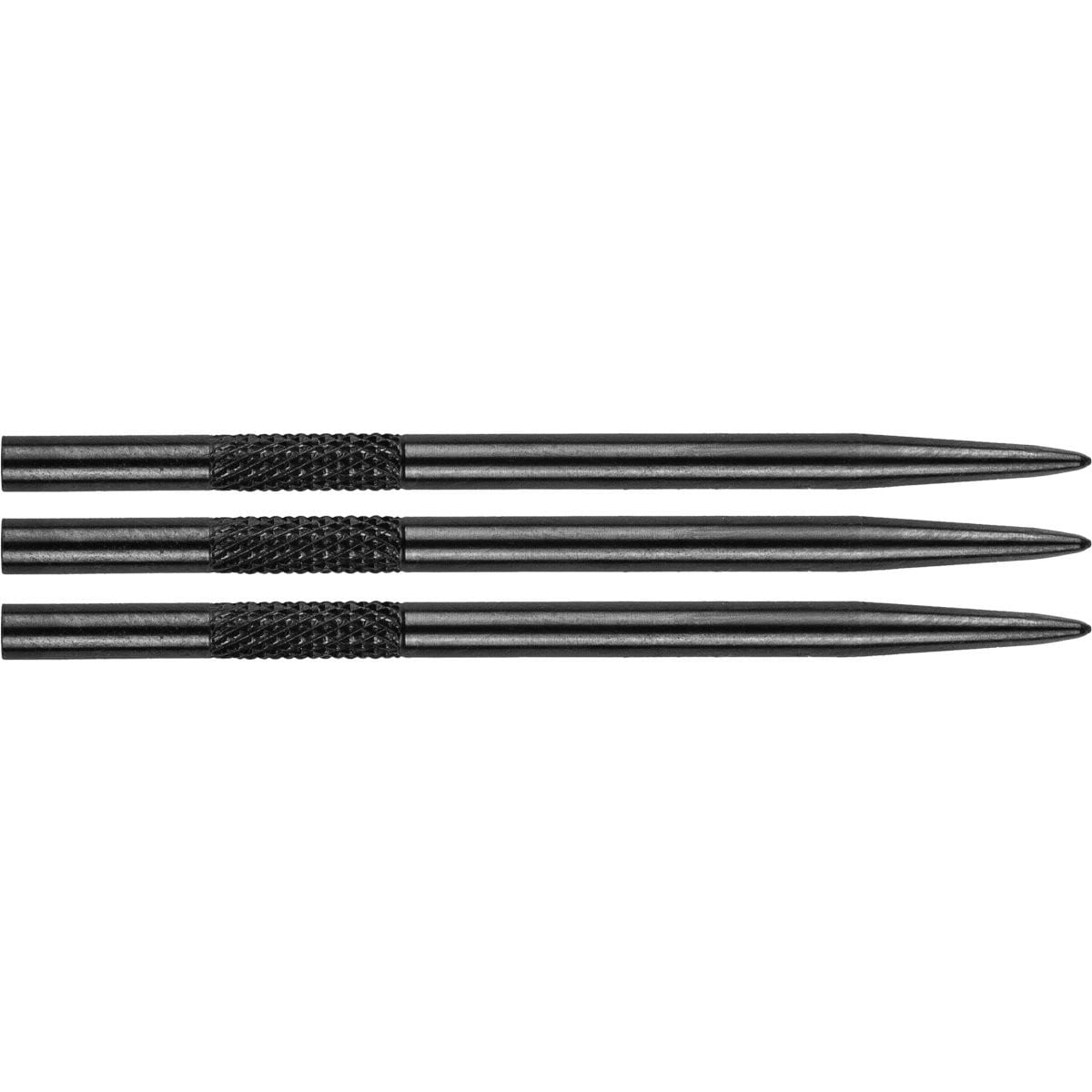 Bulls Knurled Grip Points Black 45mm