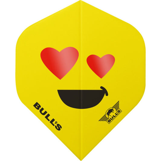 Bull's Flight Smiley 100 Heart-eyes No.2