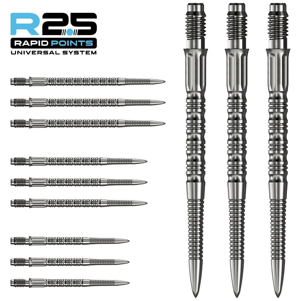 Mission R2.5 Rapid Points GV2 silber