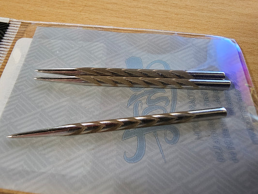 Shot Steeldart Spitzen Tribal Weapon Silber Lasered