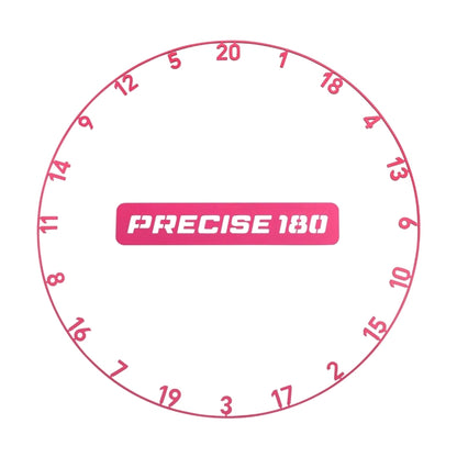 Precise180 Zahlenring - Cyber Pink