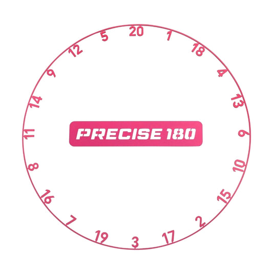 Precise180 Zahlenring - Cyber Pink