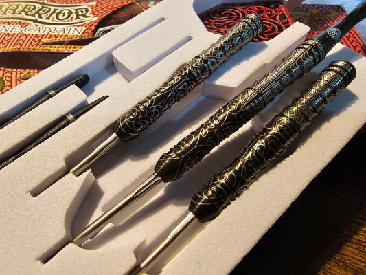 Shot Warrior Kapene 90% Steeldart 24g Steeldart inkl. CALIBURN EVO SYSTEM