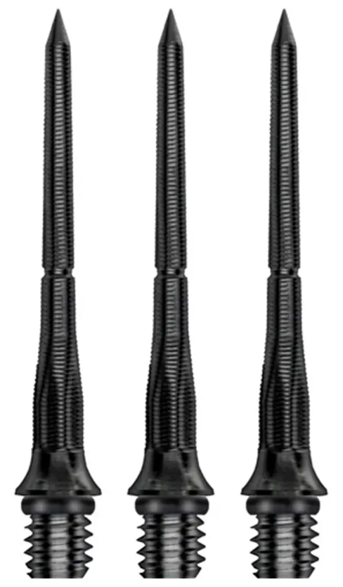 Caliburn Hexagonal Conversion Points - Screw In - Titanium schwarz