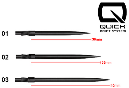 Harrows Quick Points schwarz