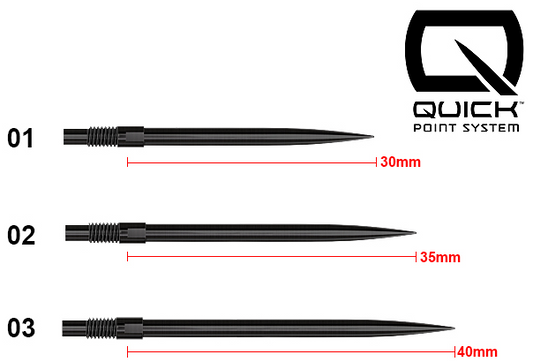 Harrows Quick Points schwarz