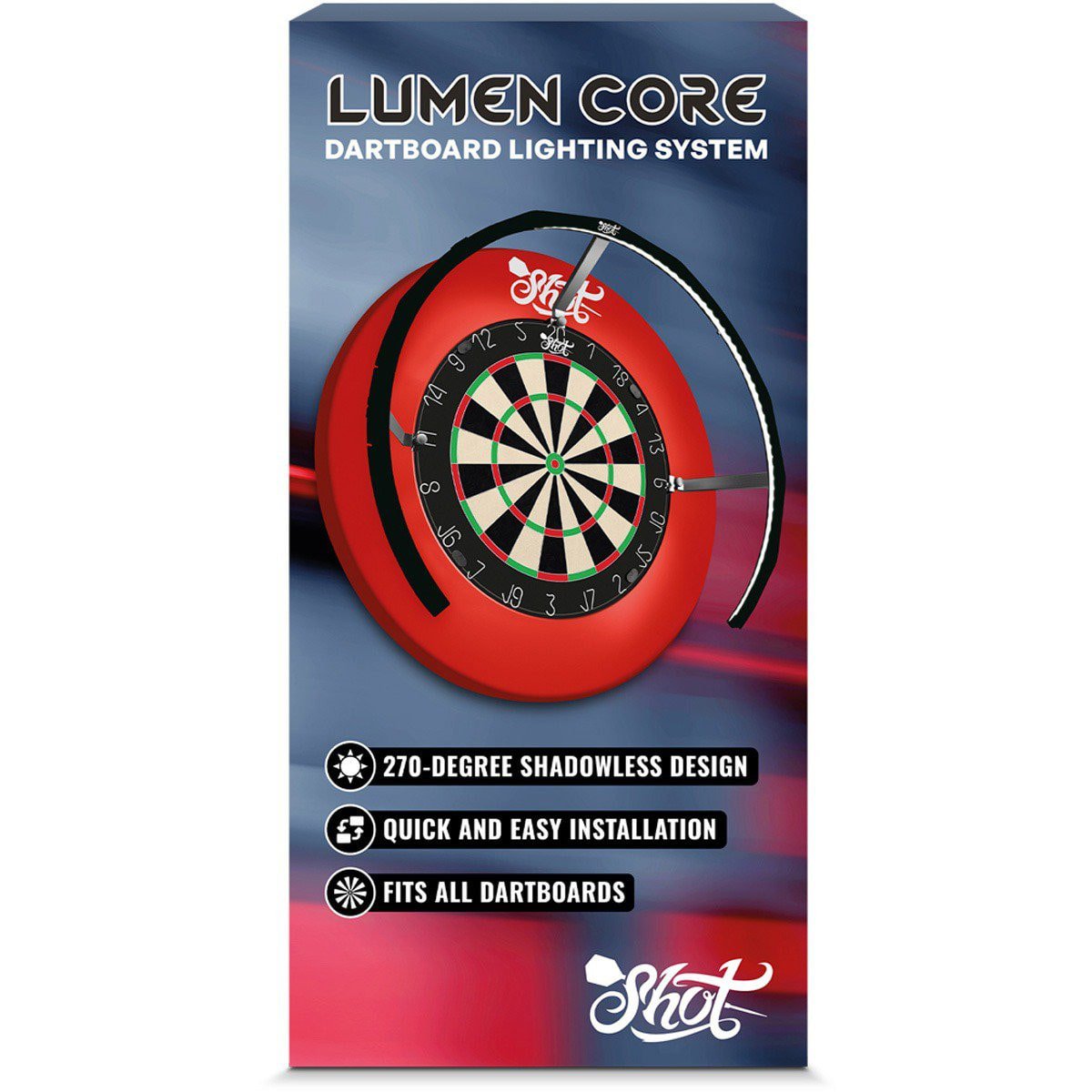 Shot Lumen Core Dartboard Lighting System