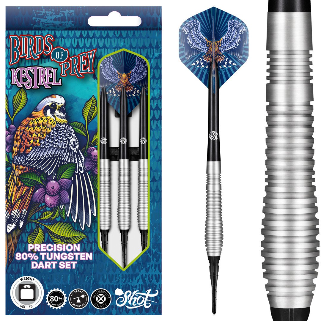 Shot Birds of Prey Kestrel 80% Softdart 18g