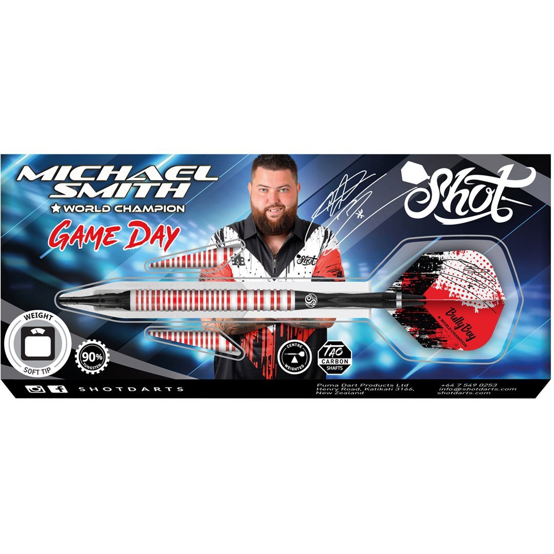 Shot Michael Smith Game Day 90% Softdart 20g