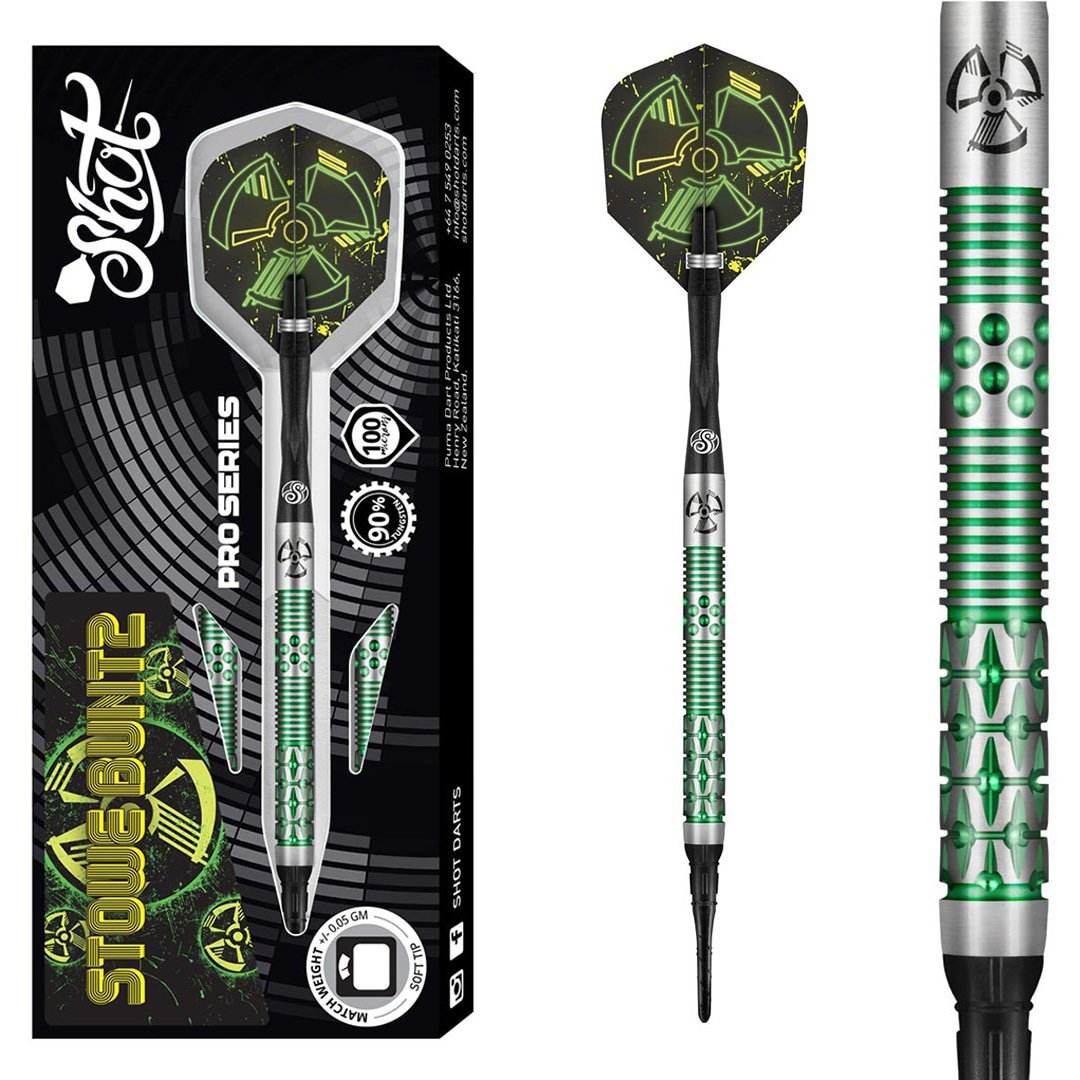 Shot Pro Series Stowe Buntz 2.0 90% 21g Softdart