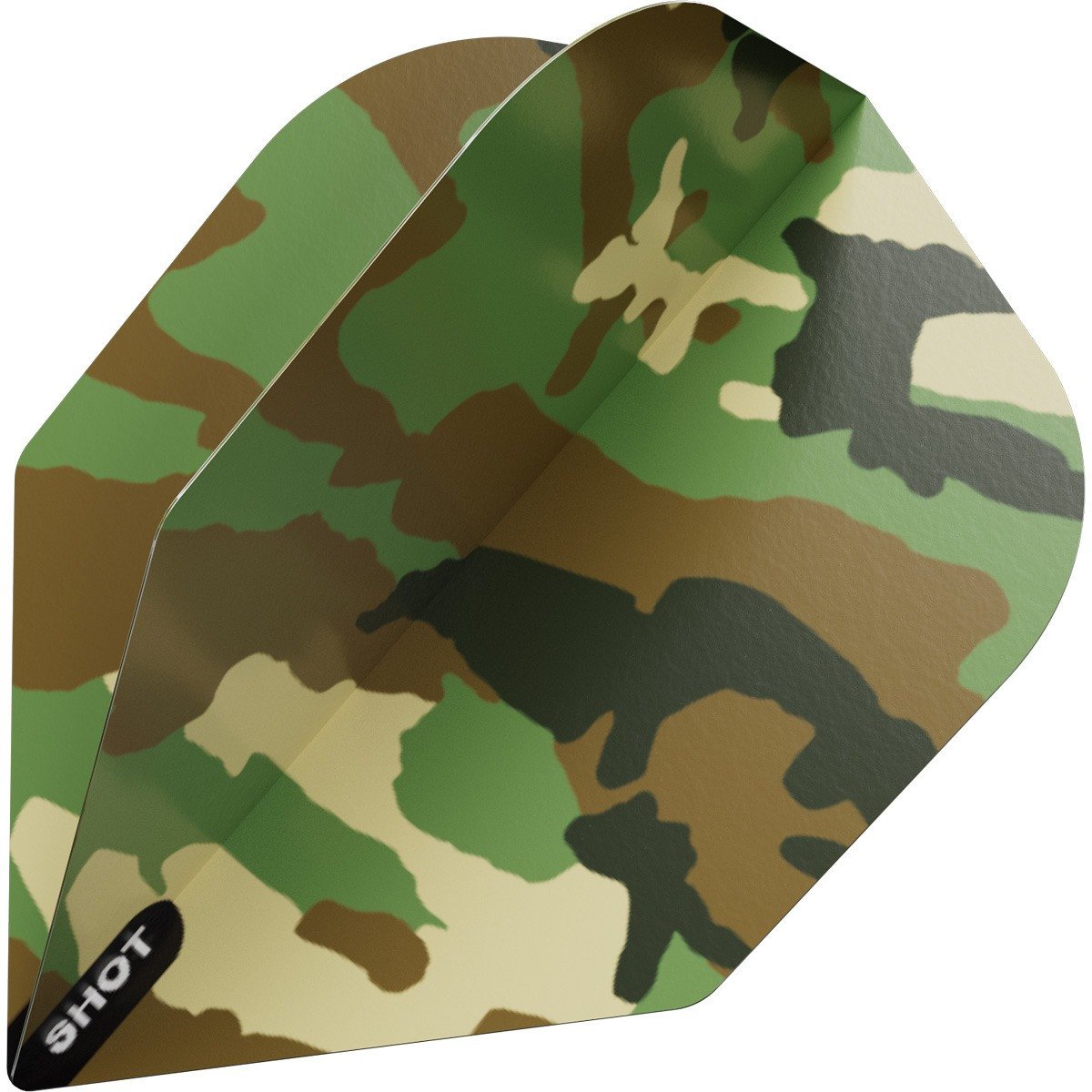Shot Flight Woodlands Camo Green No.6