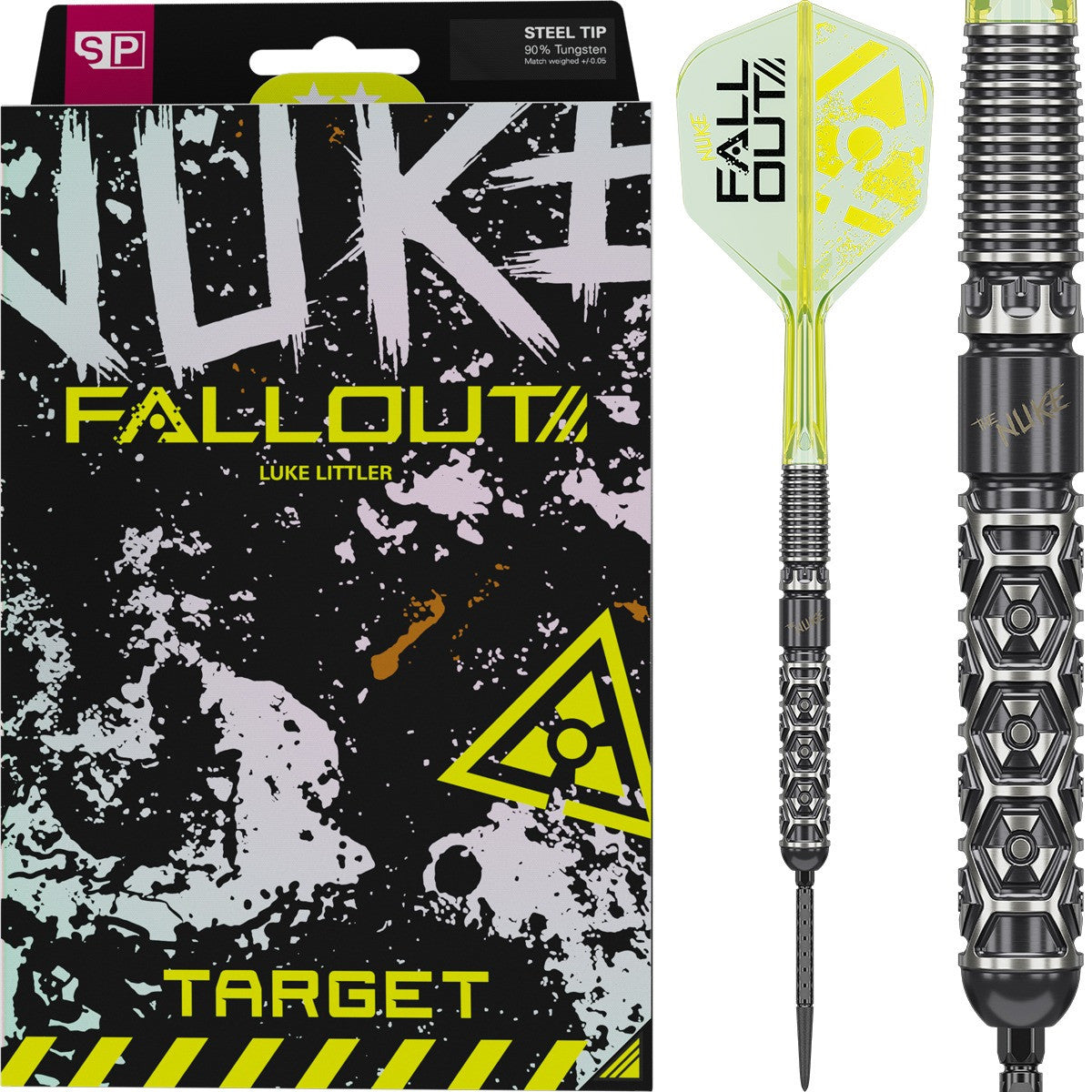 Target Luke Littler Nuke Fallout 90% Swiss Point Steeldart