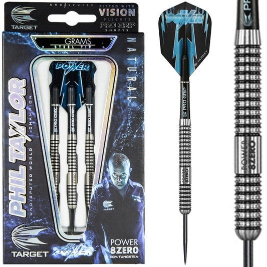 Target Phil Taylor Power 8ZERO 80% Steeldart