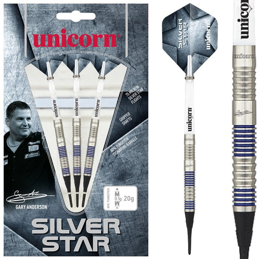 Unicorn Gary Anderson Silverstar P3 80% Softdart